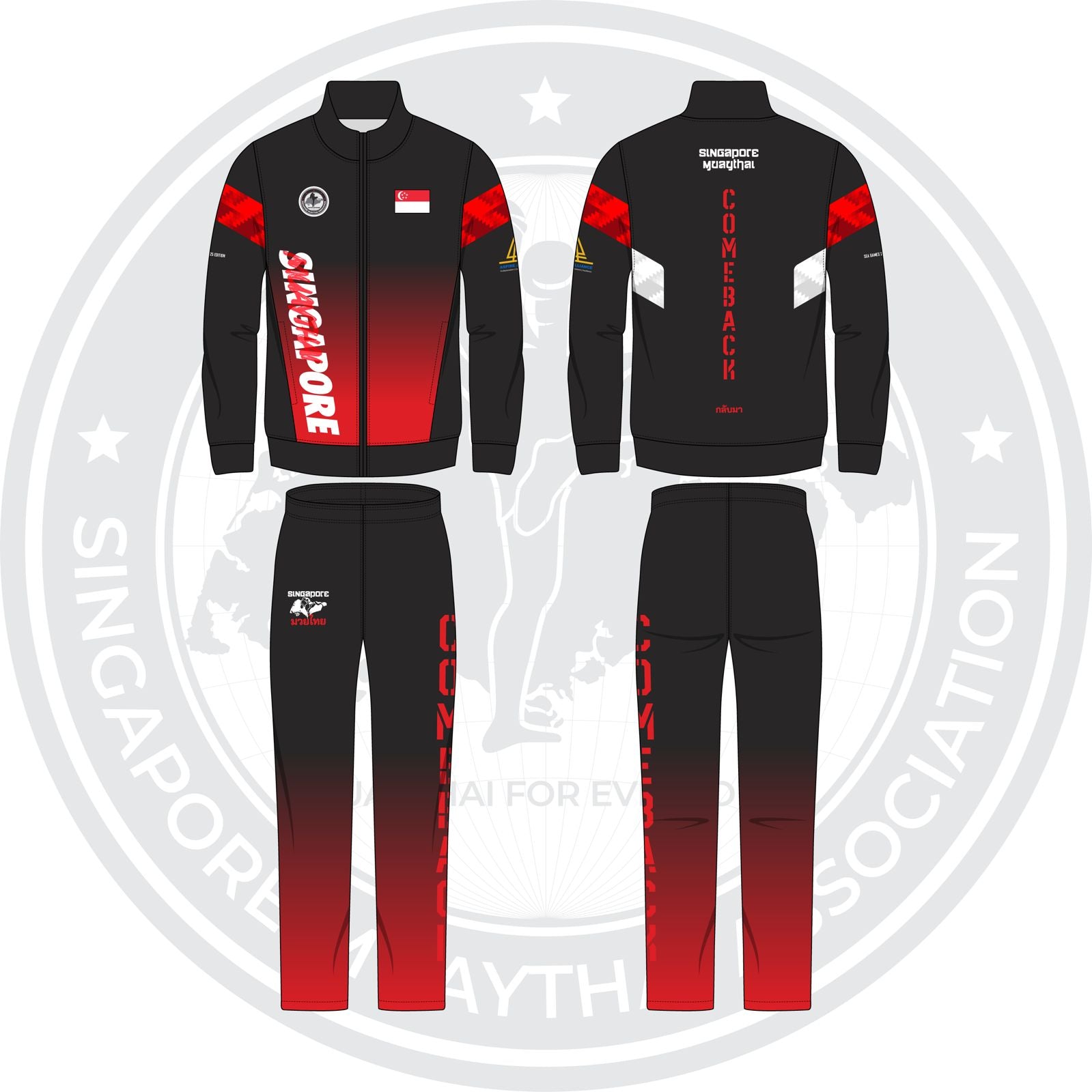 ウェア 2025 ss GAME SHIRT Comeback x Muay Thai Sea Games 2025